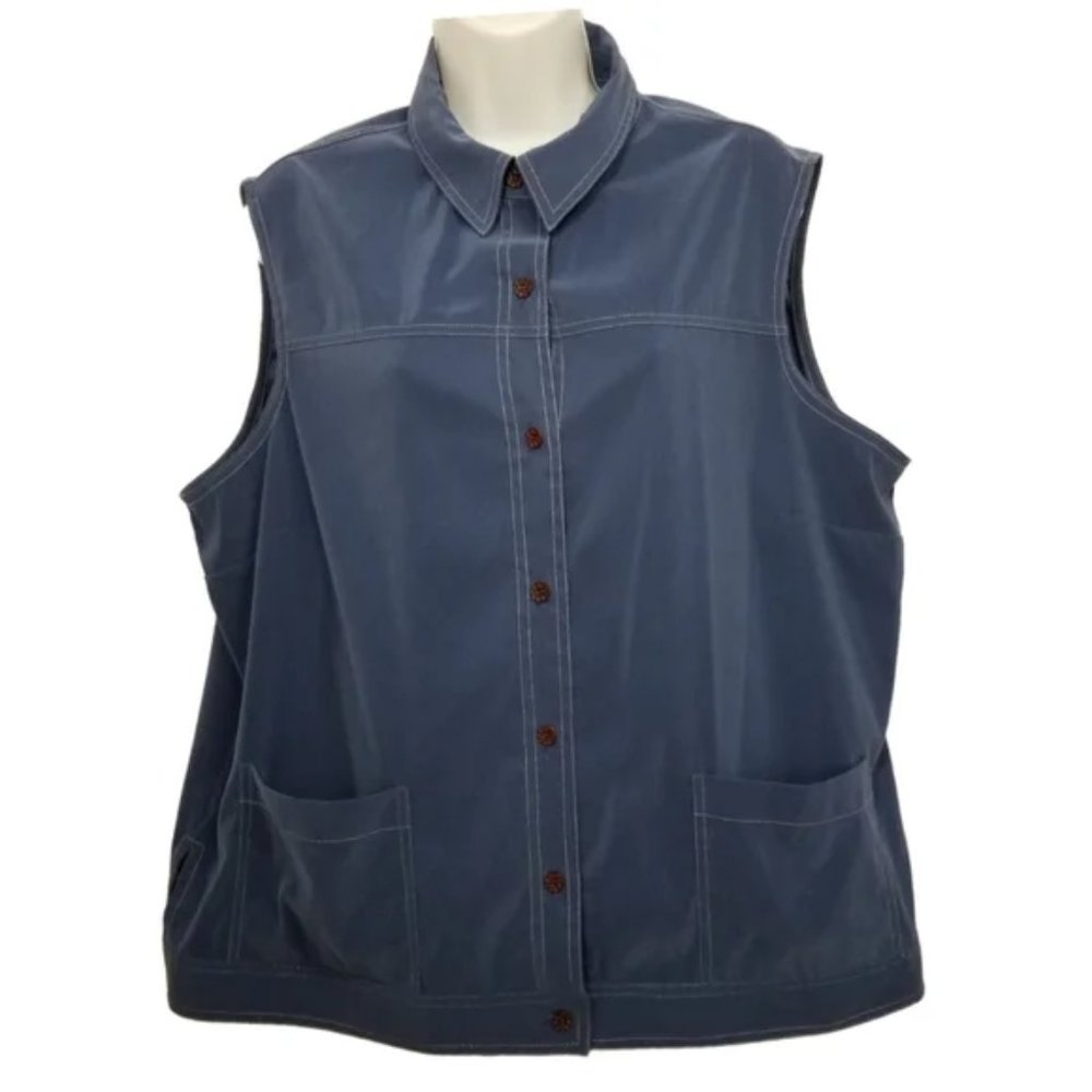 𝅺Alia Sport blue vest